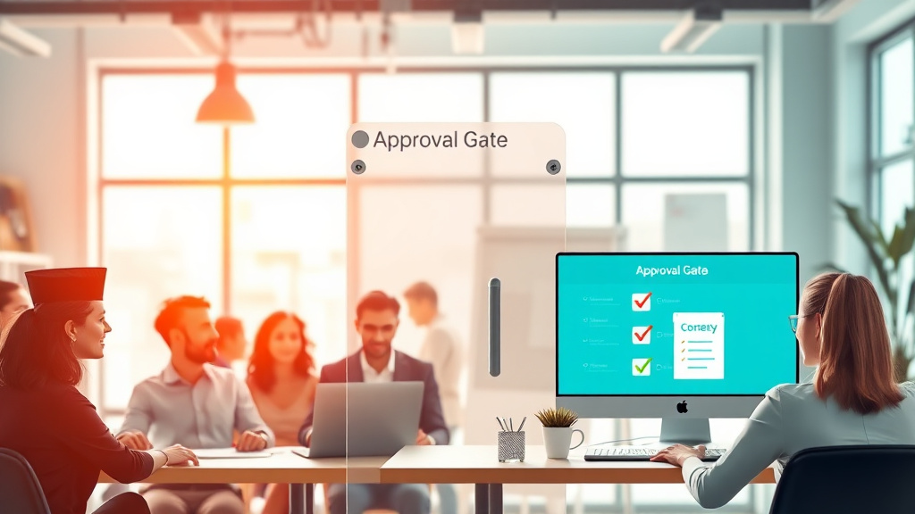 Approval gating in content creation: The gate that fuels faster, higher-quality outcomes