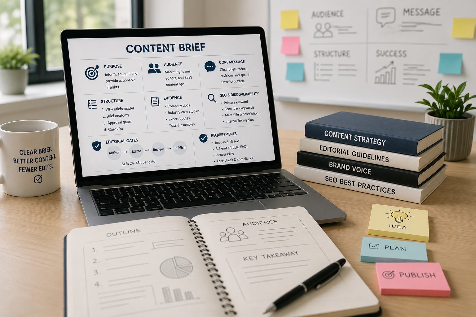 Structuring Content Briefs: An Editor’s Playbook for Faster, Fewer Edits