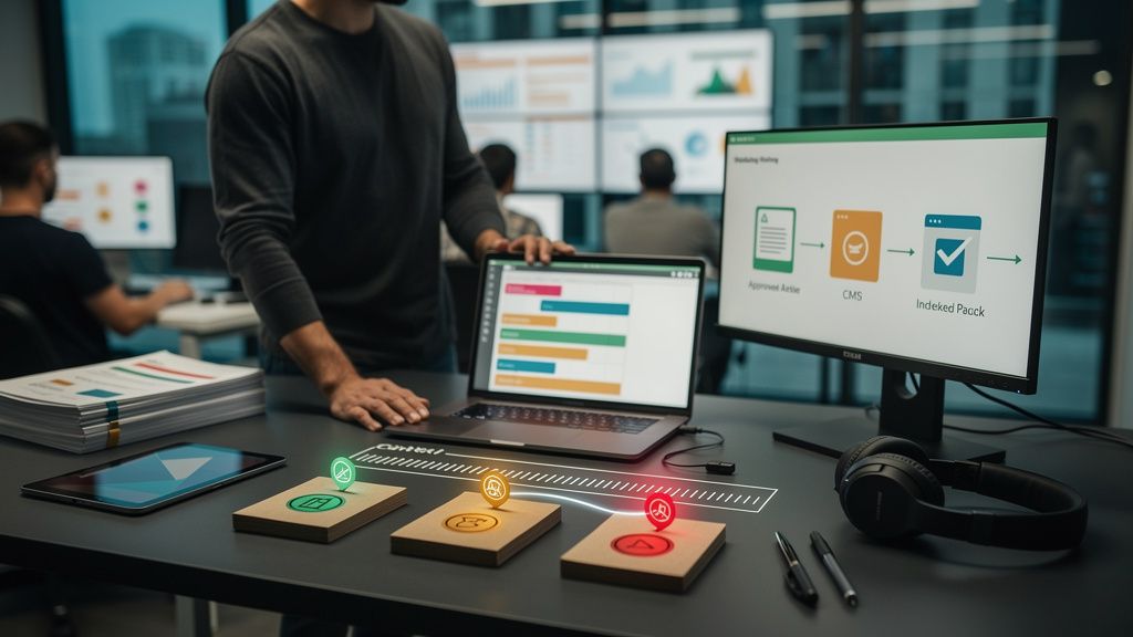 Agency Content Ops: Let AI Schedule Every Publish Without the Chaos